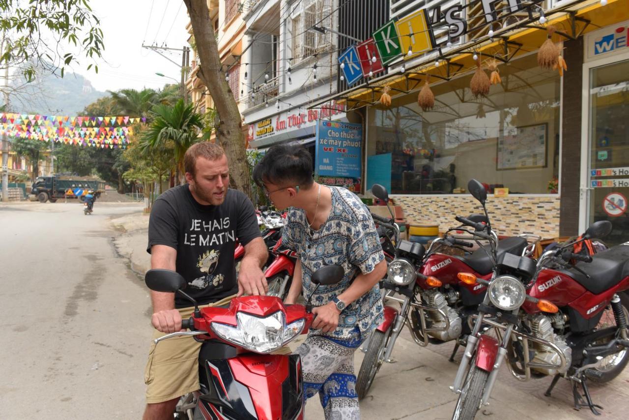 Kiki'S House And Motorbike For Rent Hostel Ha Giang Bagian luar foto